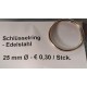 Schlüsselring, 25 mm Durchmesser - Edelstahl